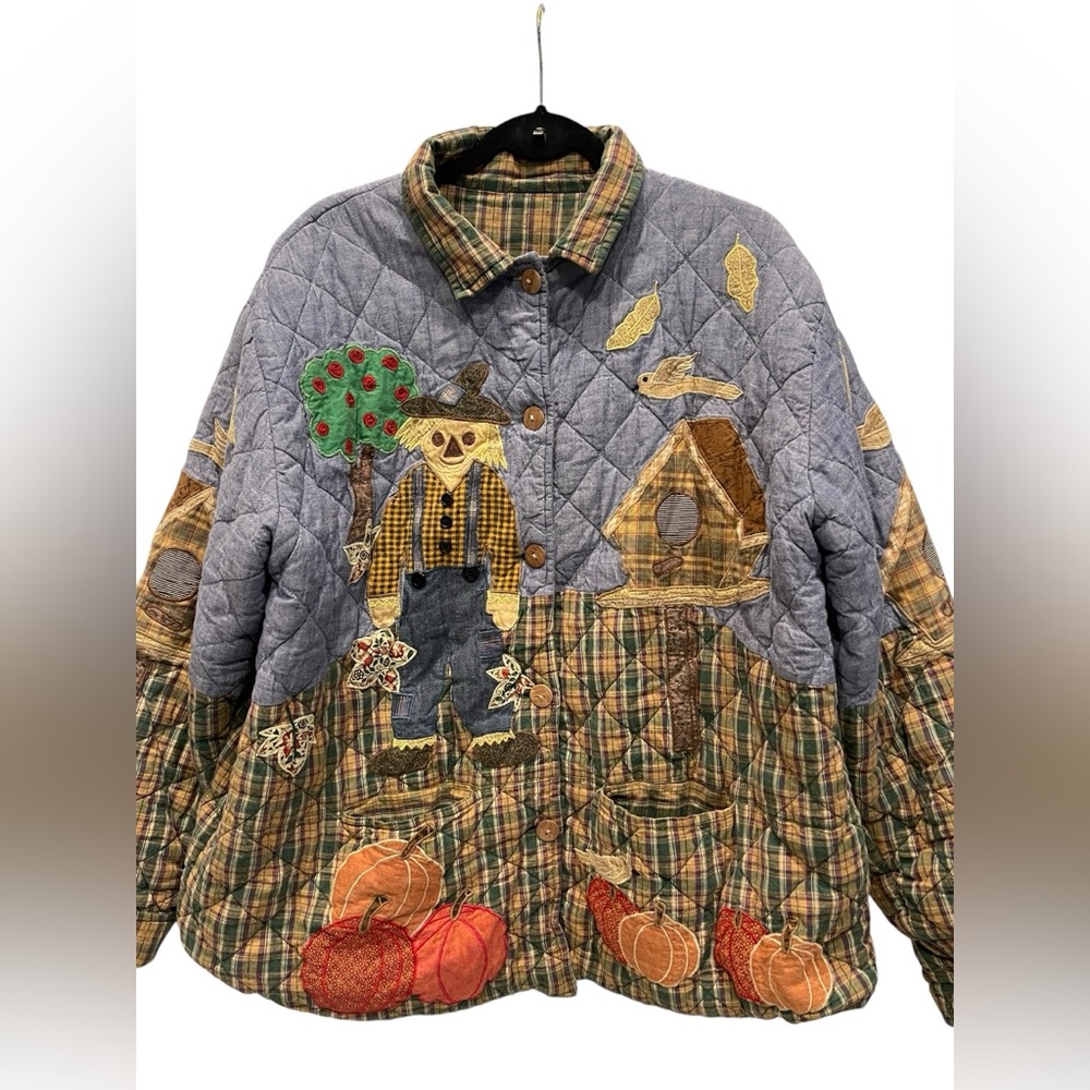 Patch Magic quilted reversible jacket - image 2